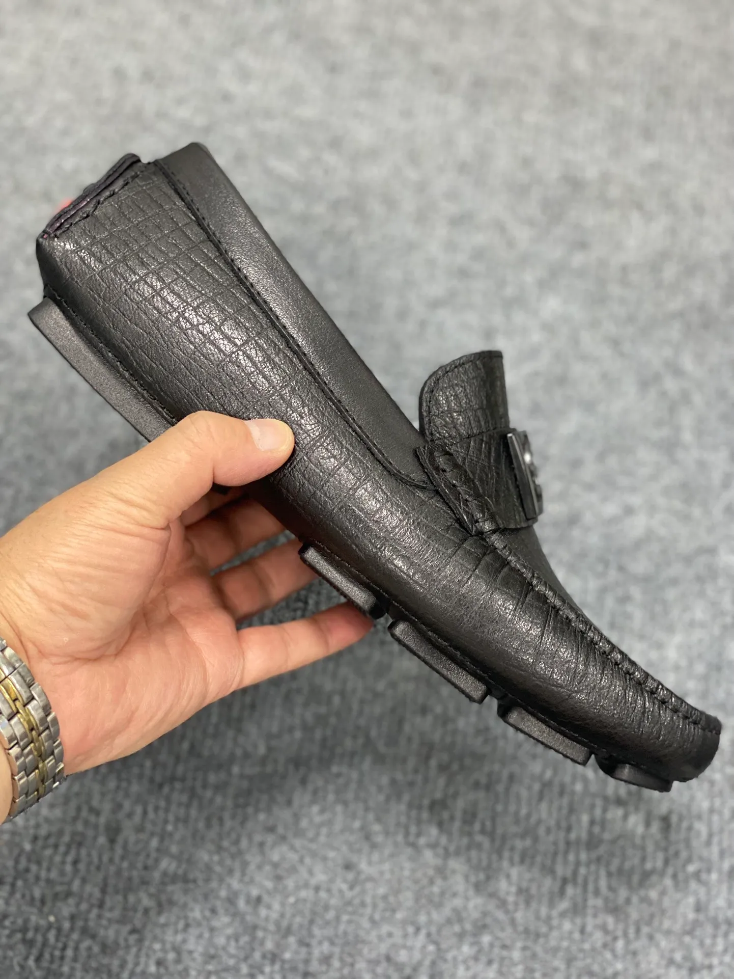 Men's Men's Shoes Men's Men's Shoes 💰700 new style "DG Duban Spring New Casual Driving Shoes" latest hot style, top brand luxury ~ purchasing agency, top quality ~.  The upper is made of imported original cowhide with fine workmanship. The original stylish and stylish soft rubber wear-resistant and non-slip outsole is light and comfortable on the feet. The real thing looks better in real life, 38-45